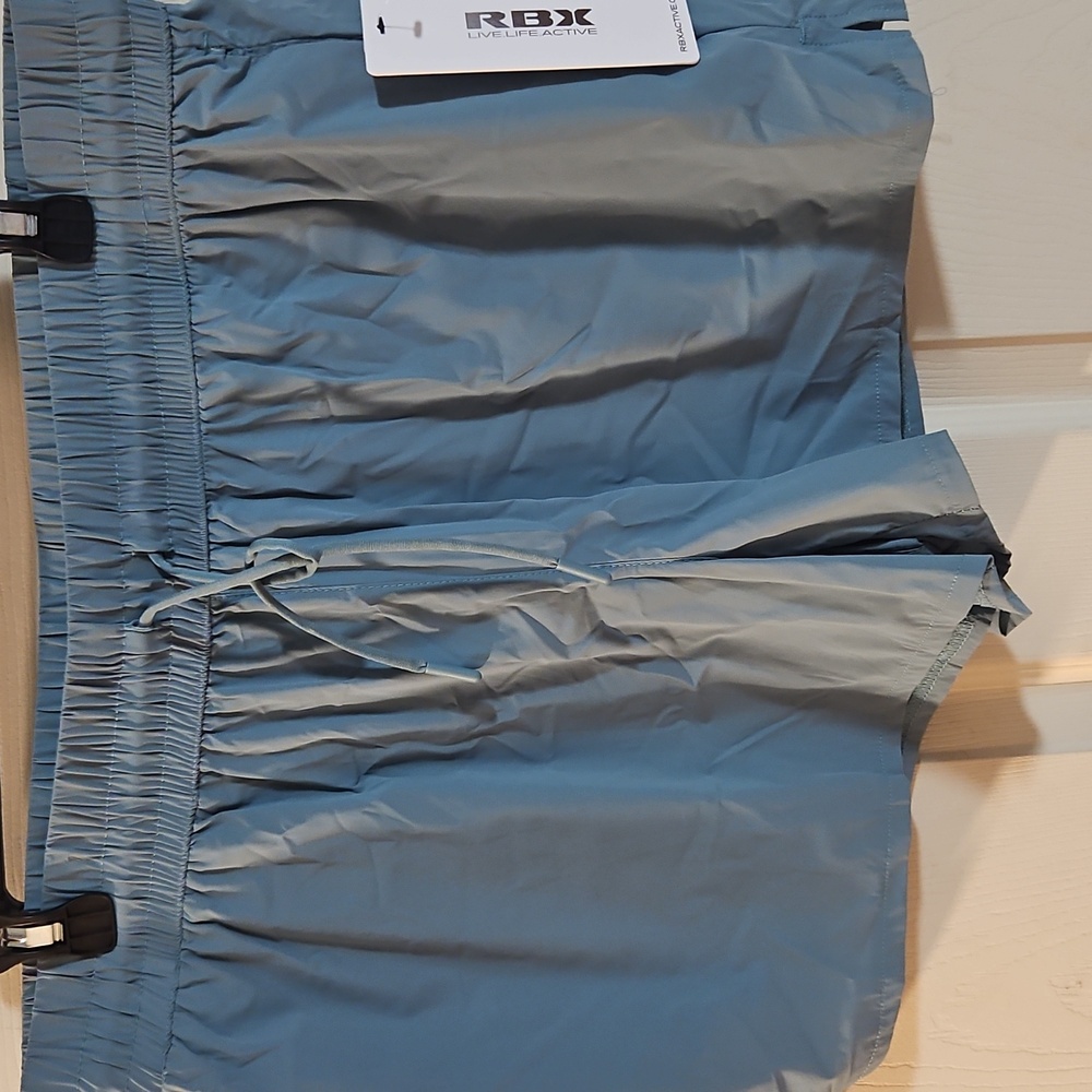 RBX 2 IN 1 RUNNING SHORTS: BLUE: NEW WITH TAGS: SIZE XL